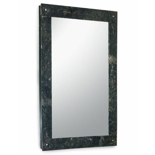 Stone County Ironworks Studio Series 23" x 29" Burnished Gold Finish Rectangular Mirror