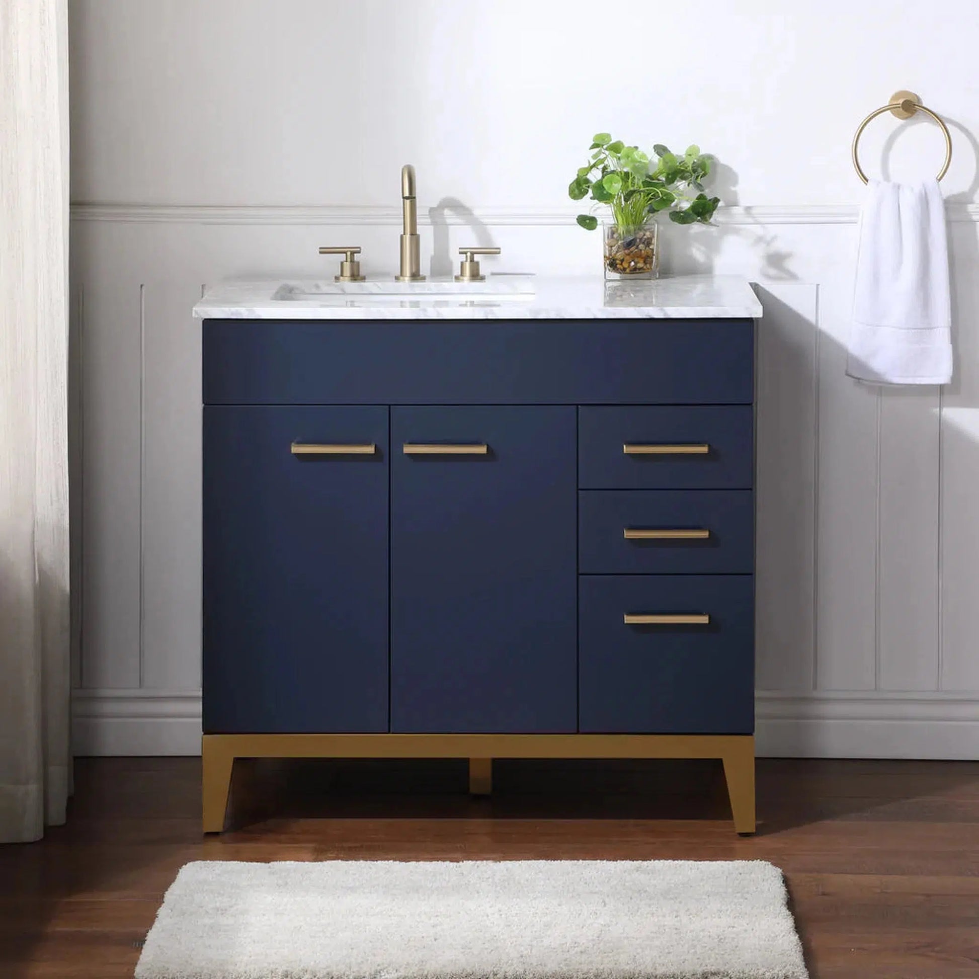 Trend Watch: Blue Bathroom Vanities – KitchenBathCollection