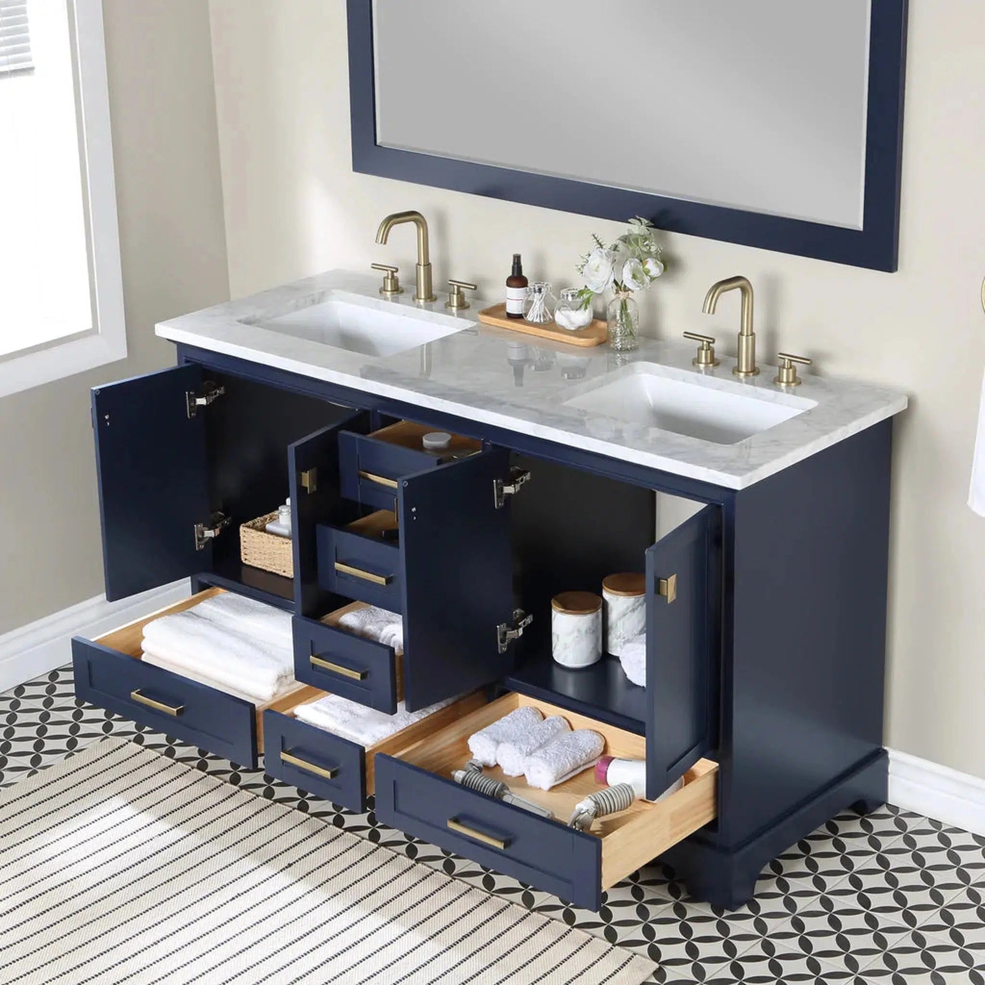 https://usbathstore.com/cdn/shop/products/Stufurhome-Brittany-60-Dark-Blue-Freestanding-Bathroom-Vanity-with-Rectangular-Double-Sinks-Wood-Framed-Mirror-6-Drawers-4-Doors-and-6-Widespread-Faucet-Holes-5.webp?v=1671714546&width=1946