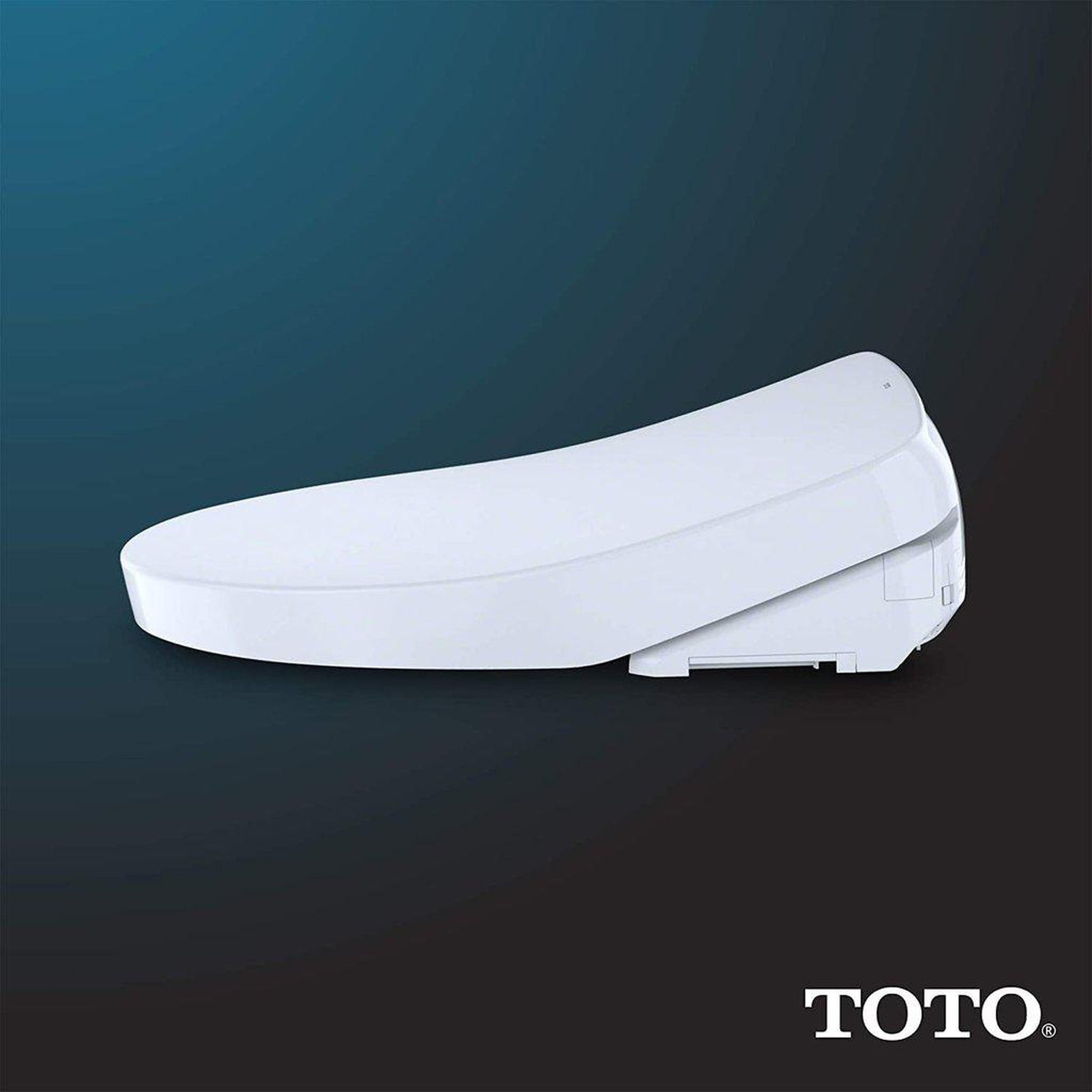 TOTO Aimes 1.28 GPF Cotton One-Piece Elongated Toilet With WASHLET+ S500e