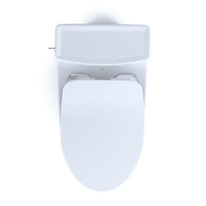 TOTO Aimes 1.28 GPF Cotton One-Piece High-Efficiency Toilet With CEFIONTECT and Seat