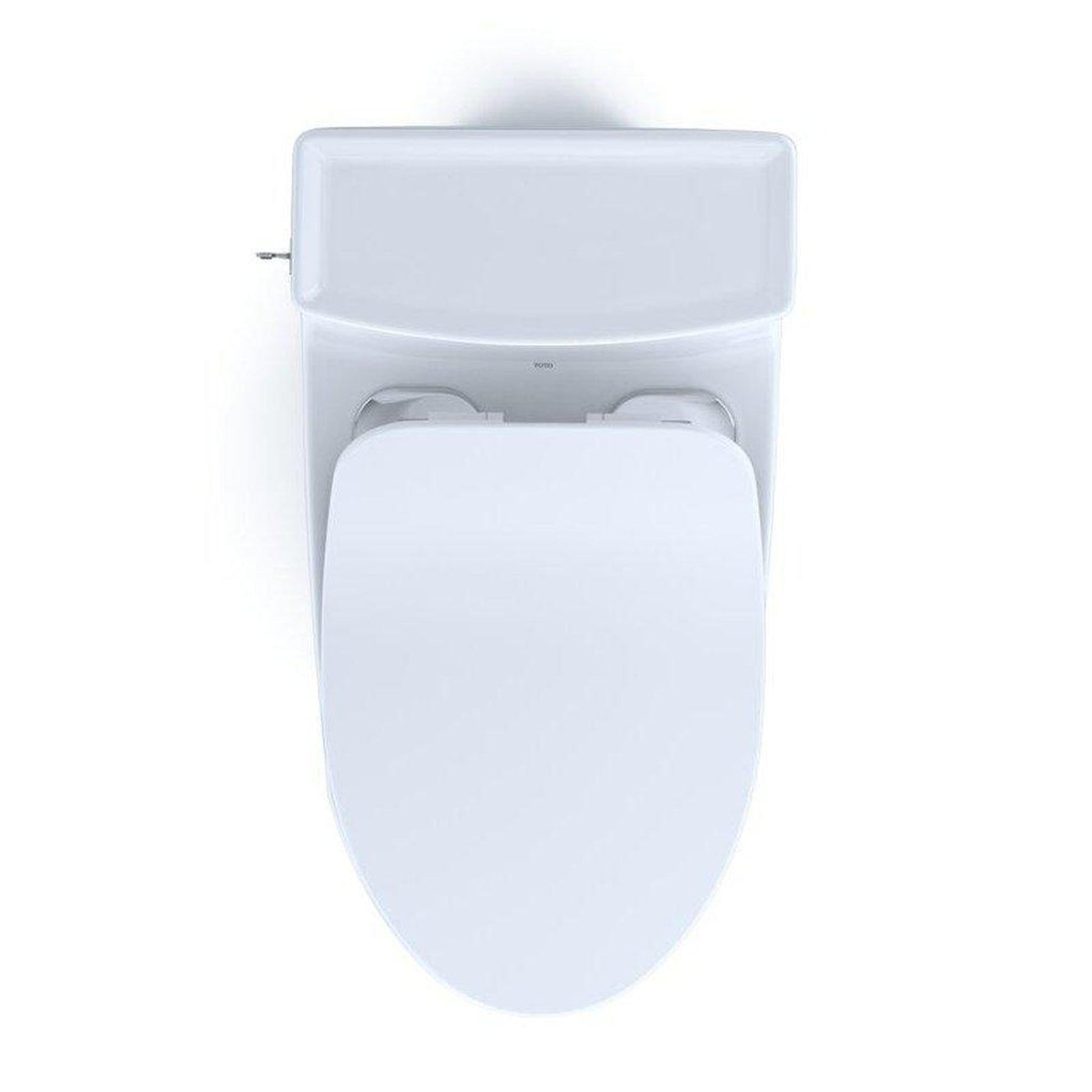 TOTO Aimes Cotton White 1.28 GPF Elongated One-Piece Toilet With Slim Seat & Washlet+ Connection