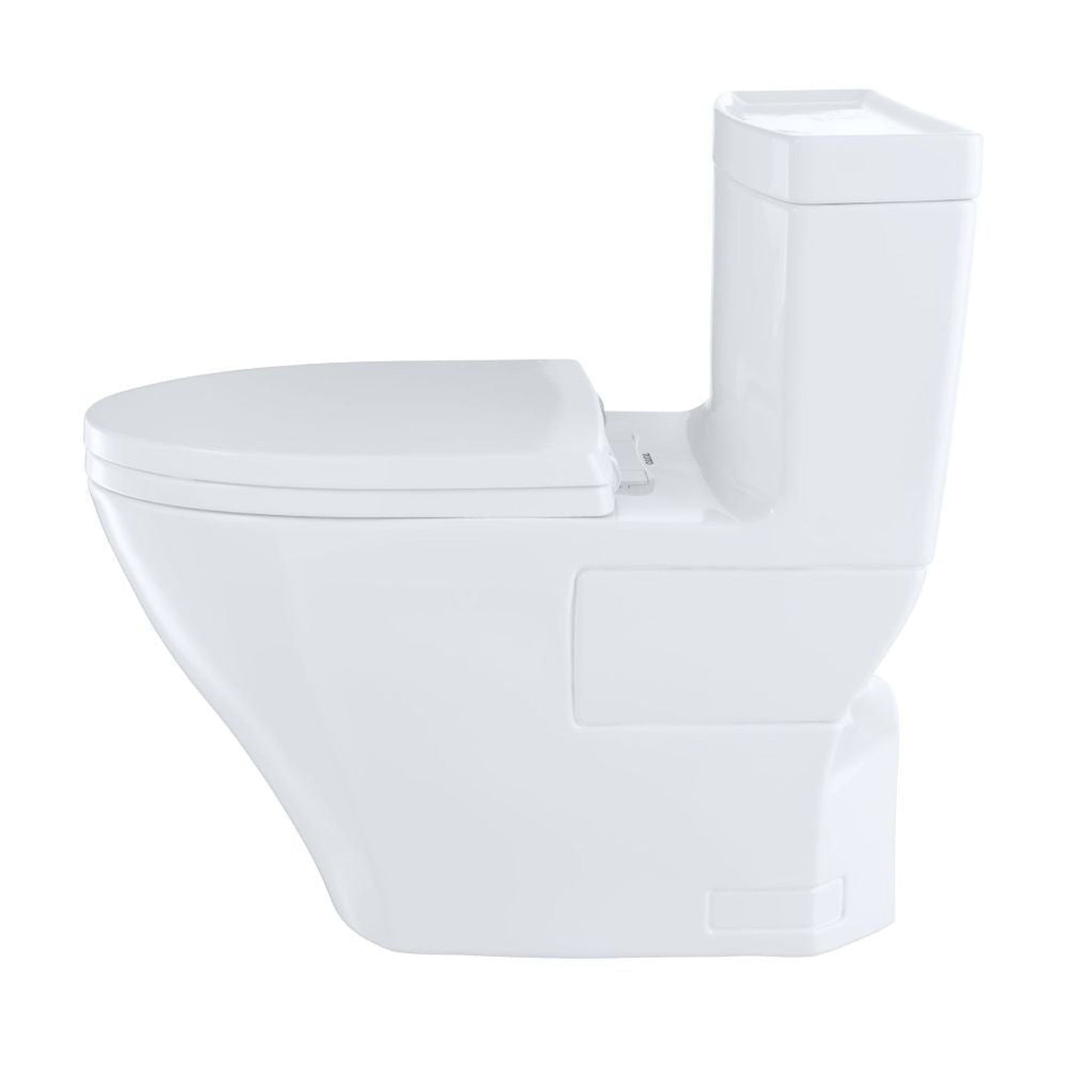 TOTO Aimes Cotton White 1.28 GPF Elongated One-Piece Toilet With Washlet+ Connection