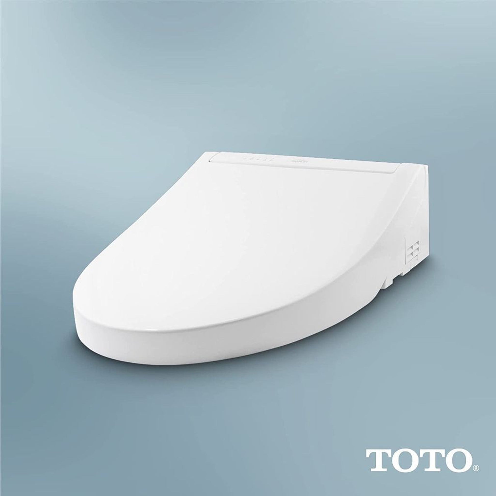 TOTO Aimes White 1.28 GPF One-Piece Elongated Toilet With WASHLET+ C5