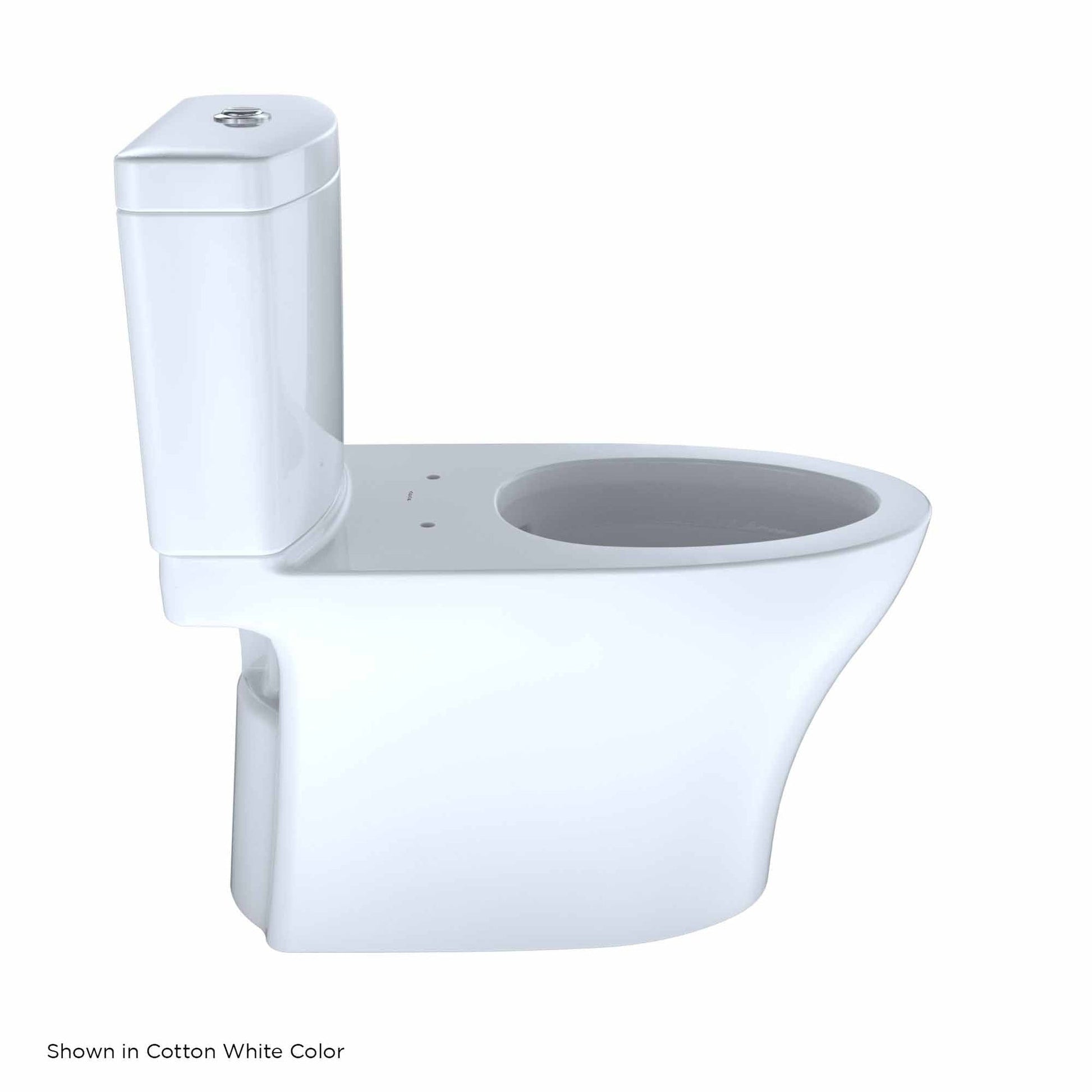 TOTO Aquia IV Bone 1.0 GPF & 0.8 GPF Dual-Flush Two-Piece Elongated Chair Height Toilet With WASHLET+ Connection - SoftClose Seat Included