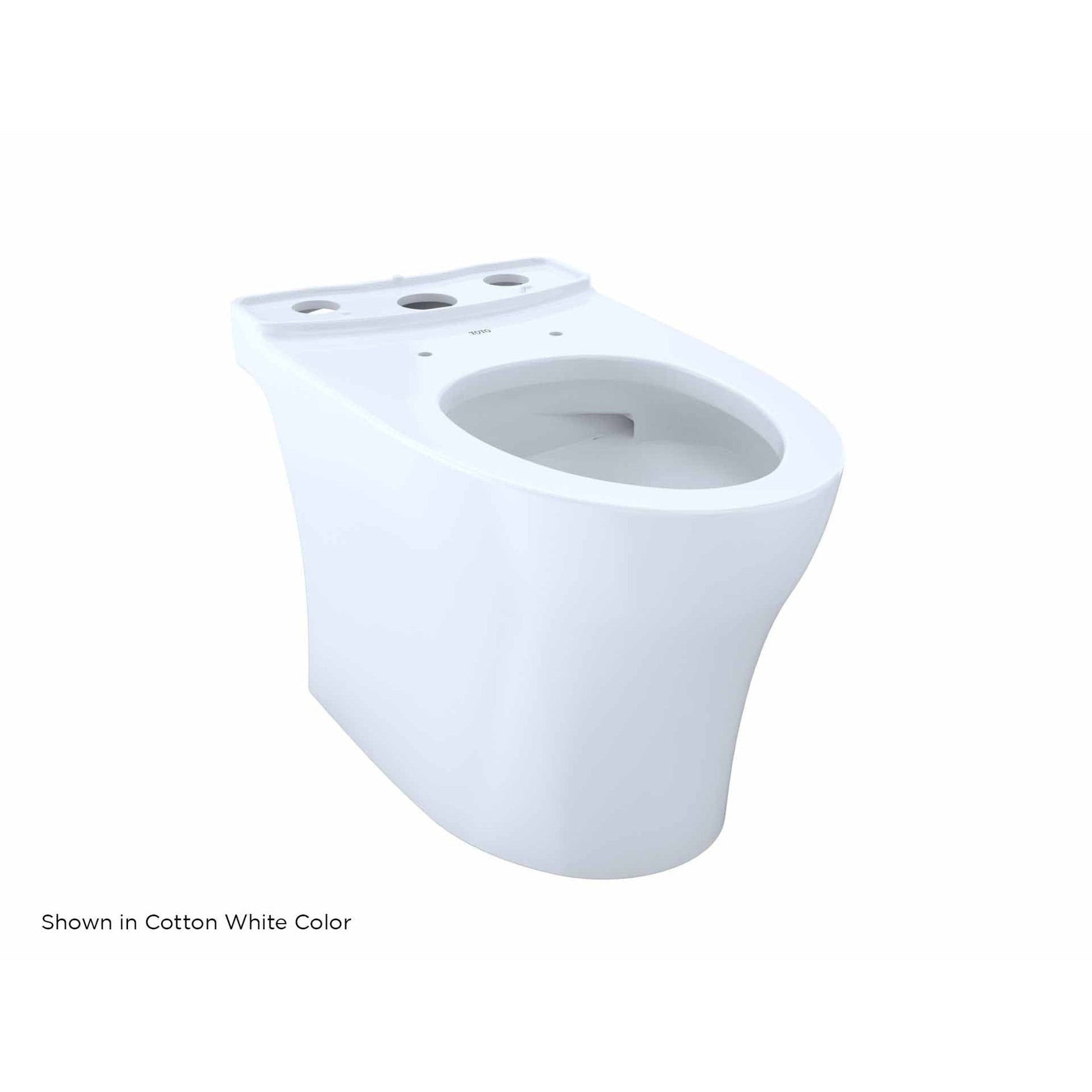 TOTO Aquia IV Bone 1.0 GPF & 0.8 GPF Dual-Flush Two-Piece Elongated Chair Height Toilet With WASHLET+ Connection - SoftClose Seat Included