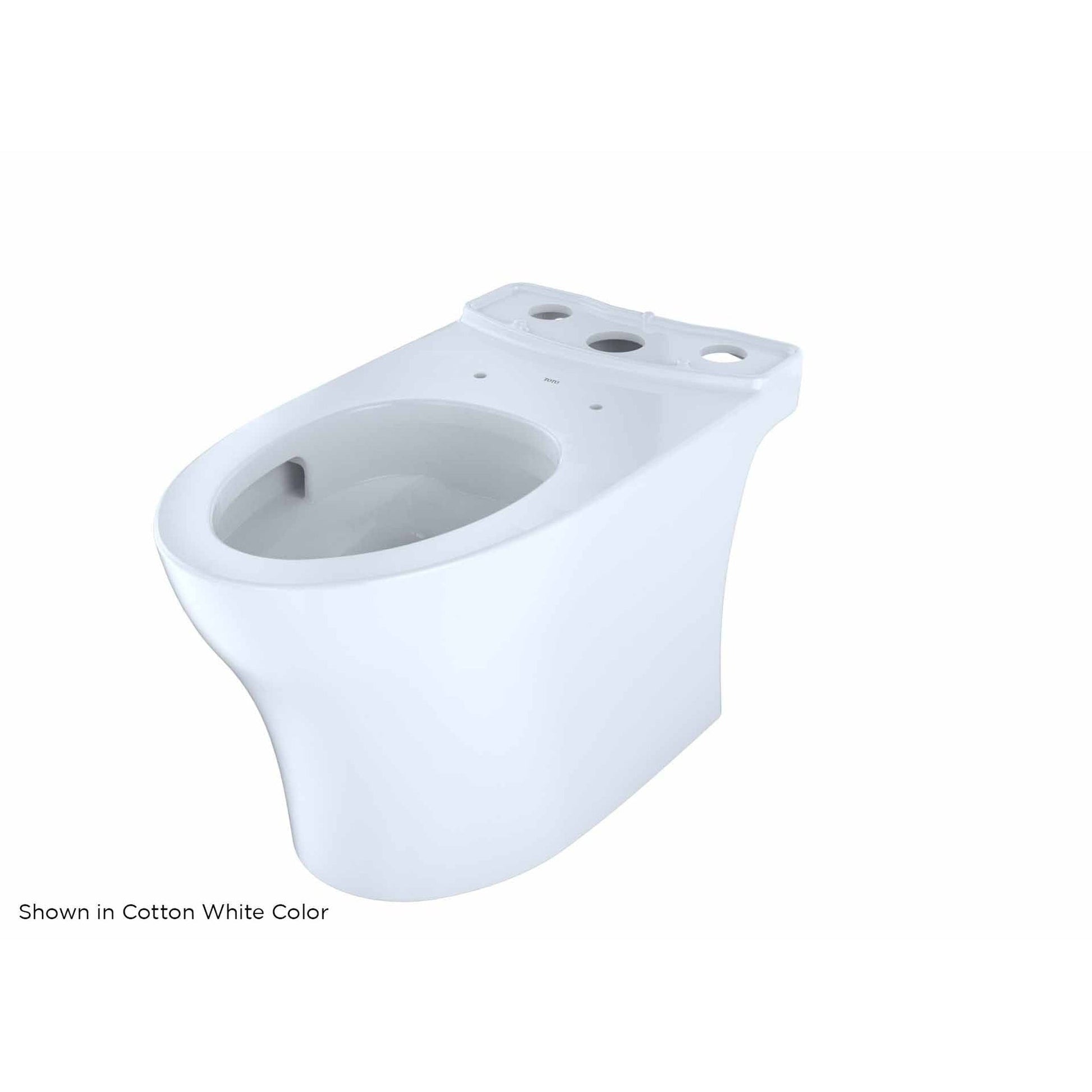 TOTO Aquia IV Colonial White 1.0 GPF & 0.8 GPF Dual-Flush Two-Piece Elongated Chair Height Toilet With WASHLET+ Connection - SoftClose Seat Included