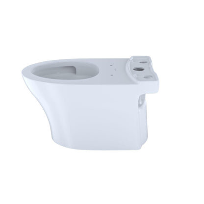 TOTO Aquia IV Cotton White 1G Two-Piece Elongated Toilet With 1.0 GPF & 0.8 GPF Dual Flush - Seat Not Included