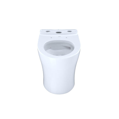 TOTO Aquia IV Cotton White 1.0 GPF & 0.8 GPF Dual Flush Two-Piece Elongated Chair Height Toilet - Seat Not Included