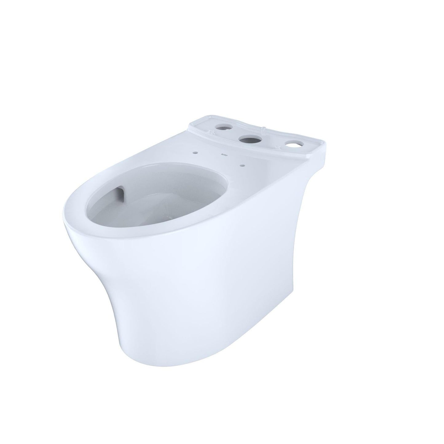 TOTO Aquia IV Cotton White 1.0 GPF & 0.8 GPF Dual-Flush Two-Piece Elongated Chair Height Toilet With WASHLET+ Connection - Slim SoftClose Seat Included
