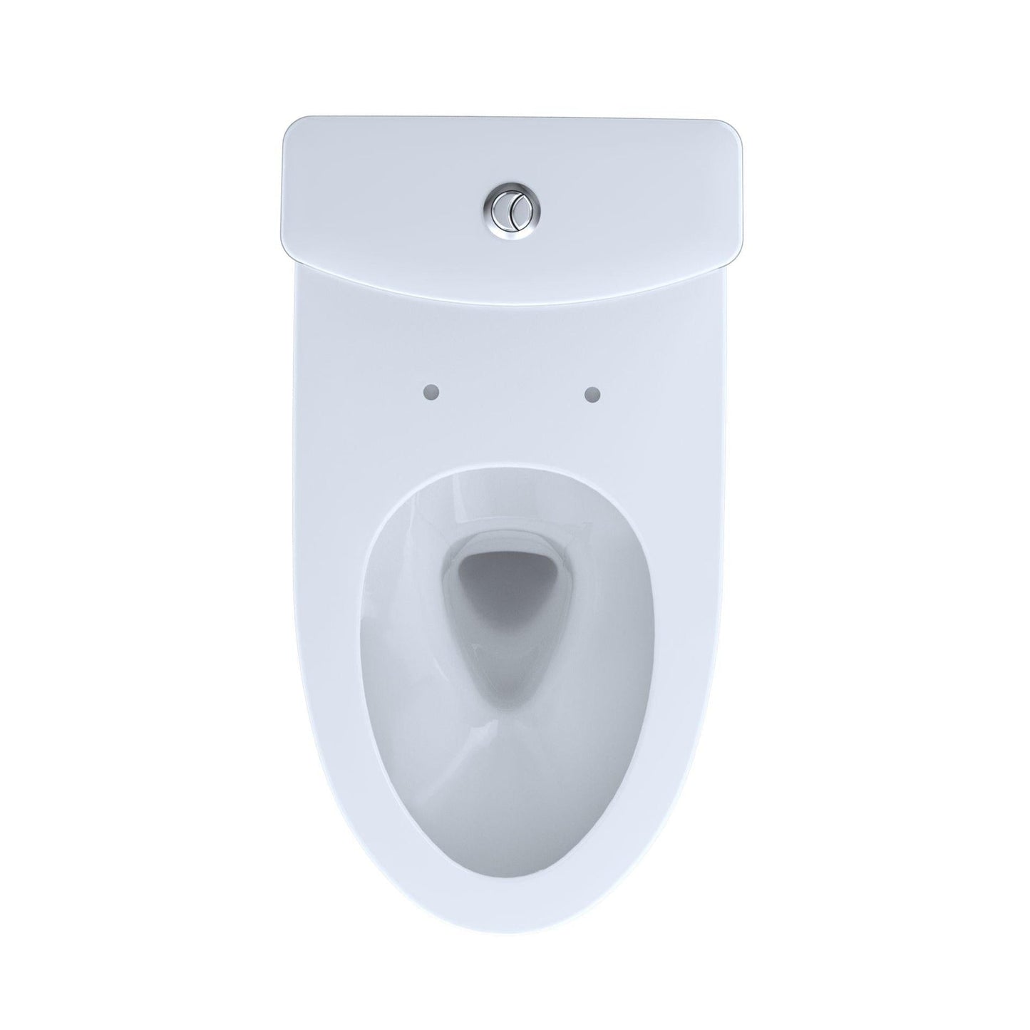 TOTO Aquia IV Cotton White 1.0 GPF & 0.8 GPF Dual-Flush Two-Piece Elongated Toilet With WASHLET+ Connection - Slim Seat Included