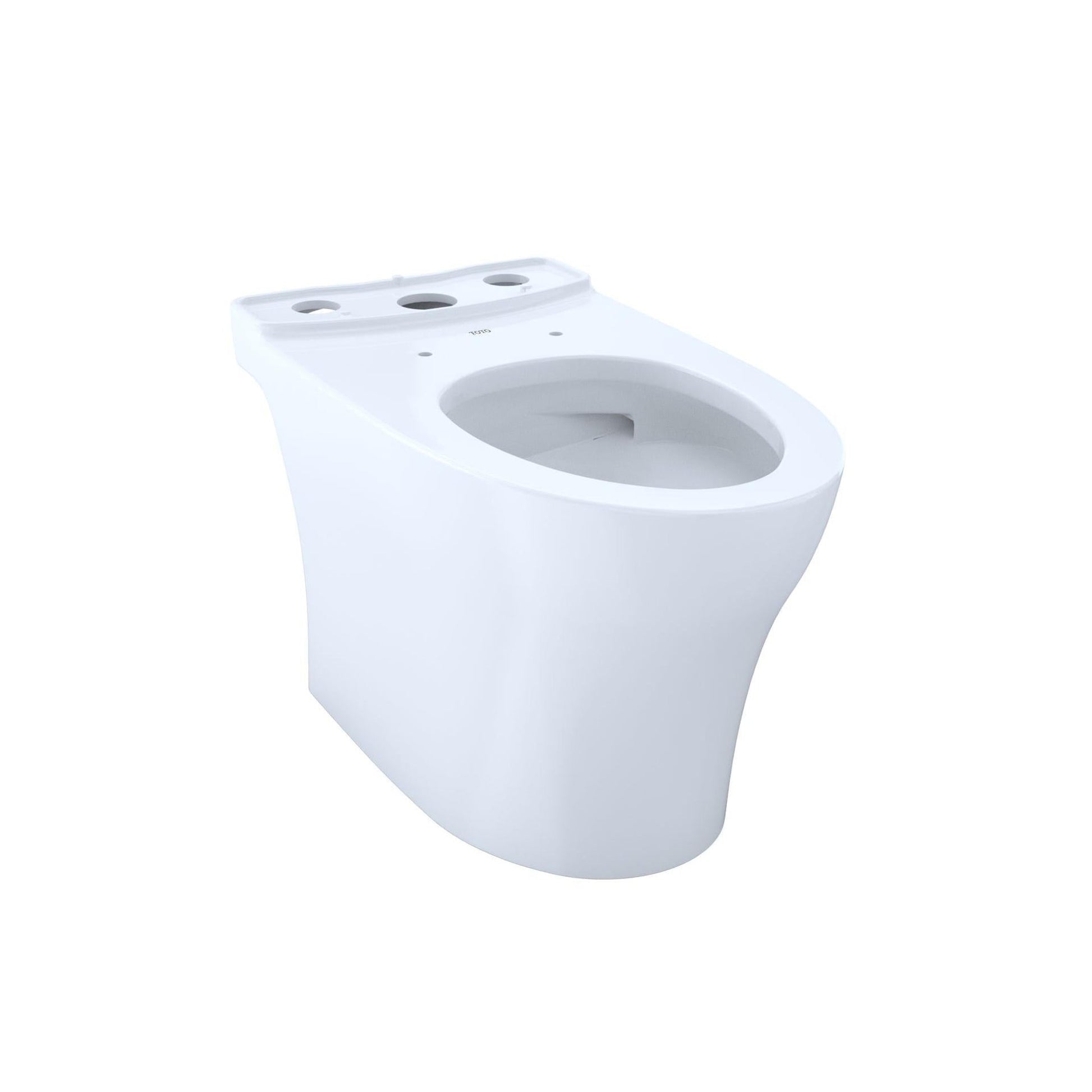 TOTO Aquia IV Cotton White 1.0 GPF & 0.8 GPF Dual-Flush Two-Piece Elongated Toilet With WASHLET+ Connection - Slim Seat Included
