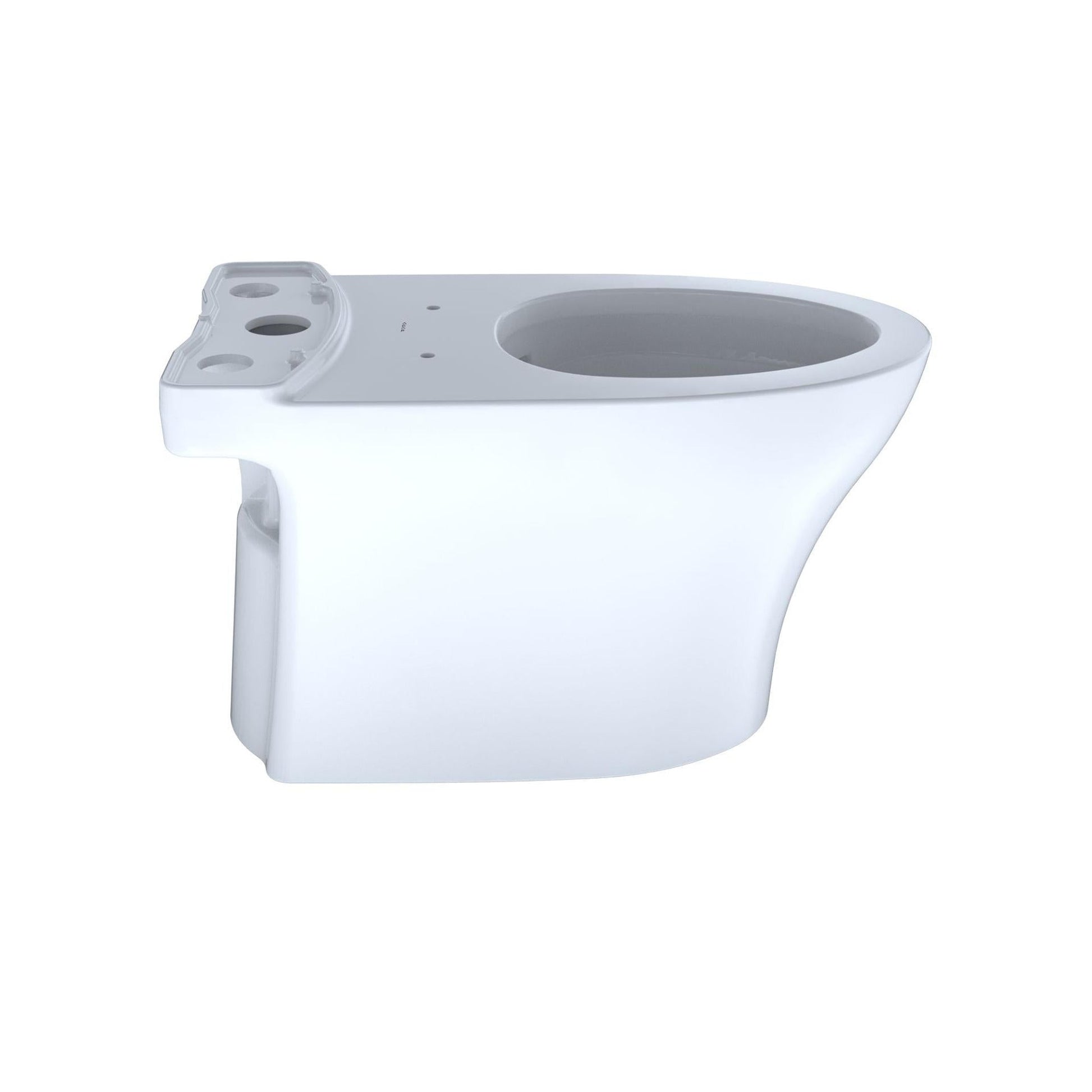 TOTO Aquia IV Cotton White 1.28 GPF & 0.8 GPF Dual Flush Two-Piece Elongated Chair Height Toilet - Seat Not Included