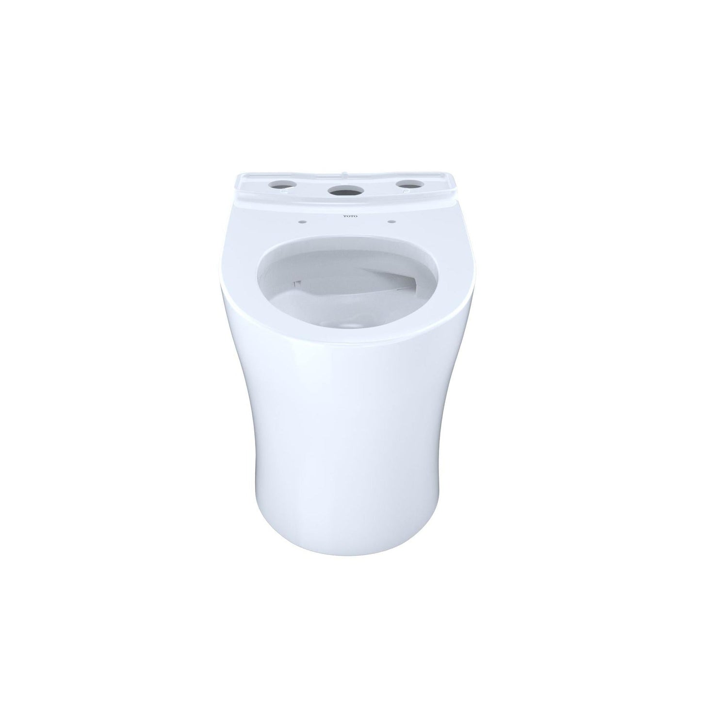 TOTO Aquia IV Cotton White 1.28 GPF & 0.8 GPF Dual-Flush Two-Piece Elongated Chair Height Toilet With WASHLET+ Connection - Slim SoftClose Seat Included