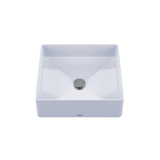 TOTO Arvina Square Vessel Lavatory - 16.5” Cotton