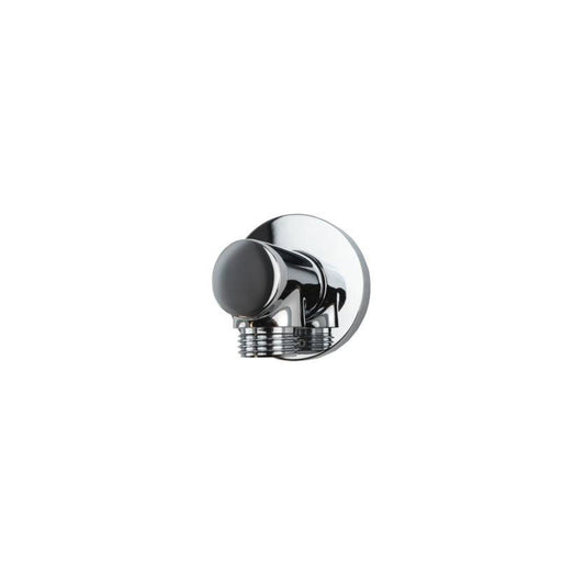 TOTO Brushed Nickel Round Wall Outlet