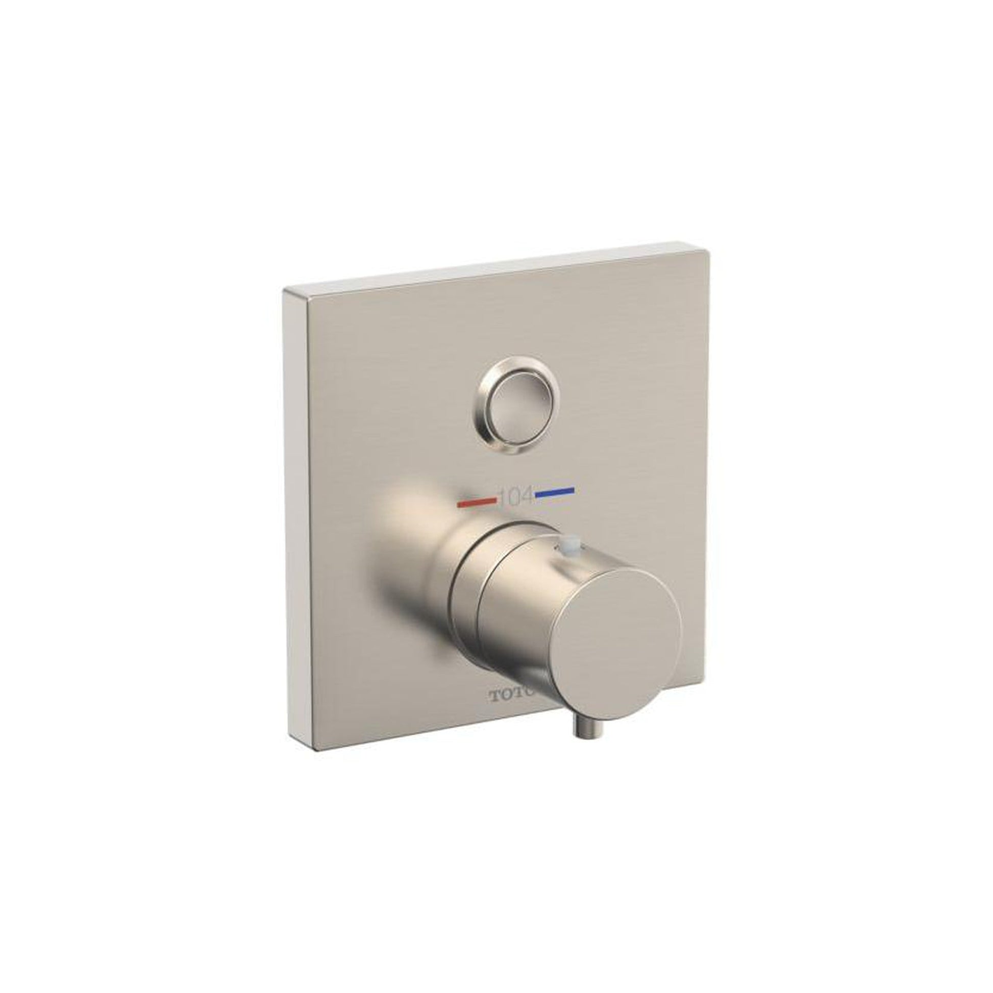 TOTO Brushed Nickel Thermostatic Mixing Valve 1-Function Trim
