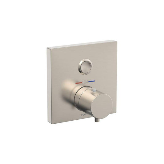 TOTO Brushed Nickel Thermostatic Mixing Valve 1-Function Trim