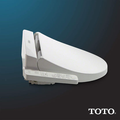 TOTO C100 Washlet+ Cotton White Elongated Electronic Toilet Bidet Seat