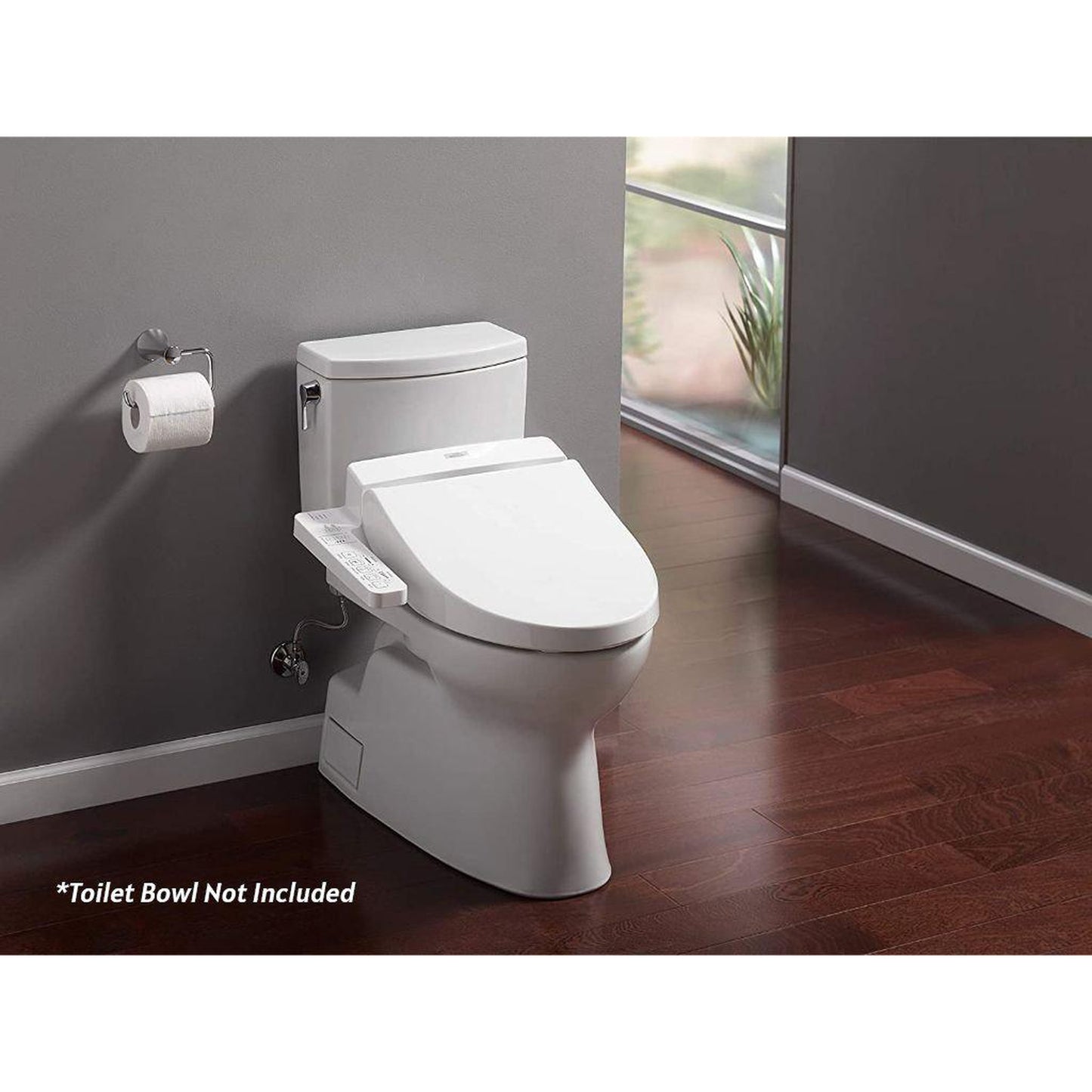 TOTO C100 Washlet+ Cotton White Elongated Electronic Toilet Bidet Seat