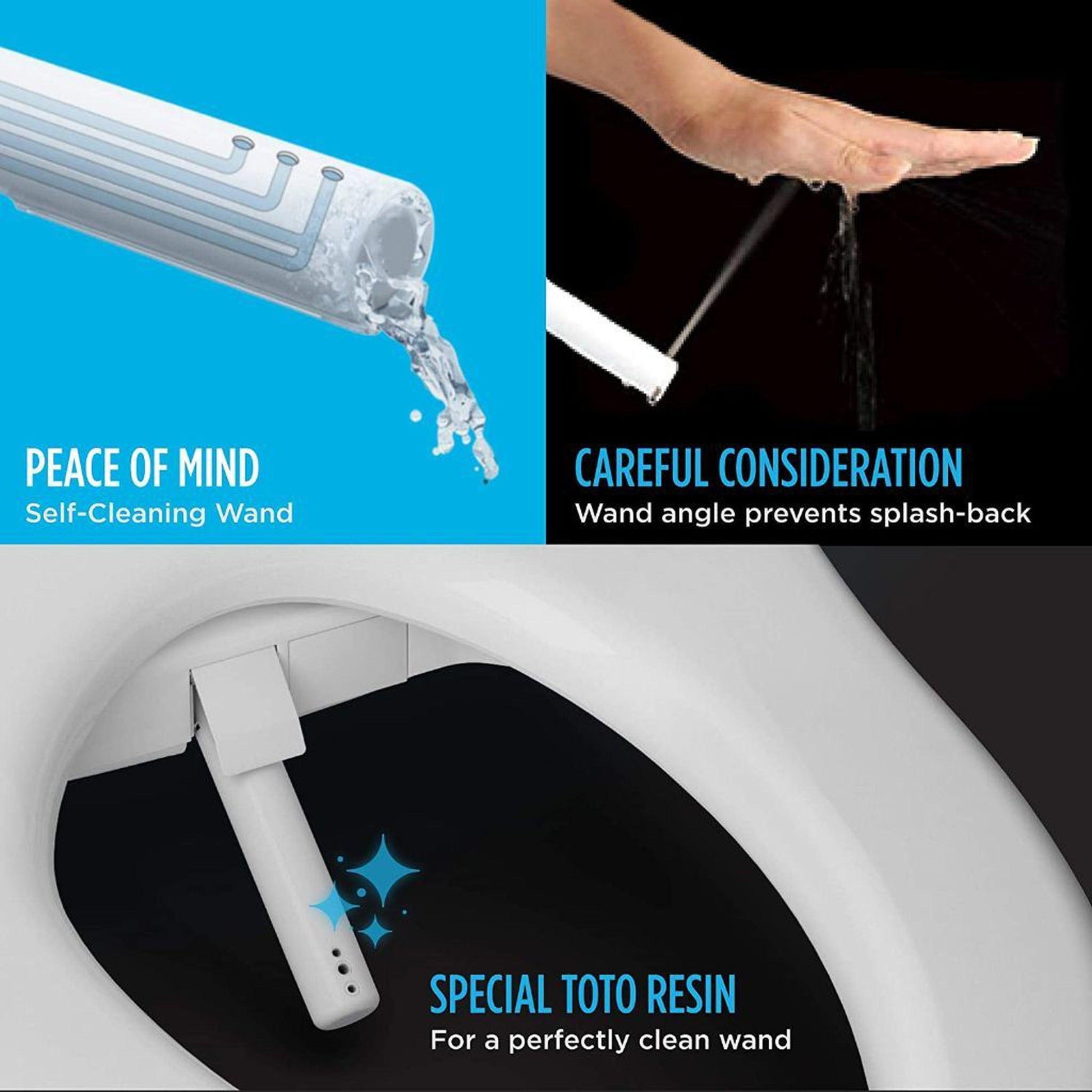 TOTO C100 Washlet+ Cotton White Elongated Electronic Toilet Bidet Seat