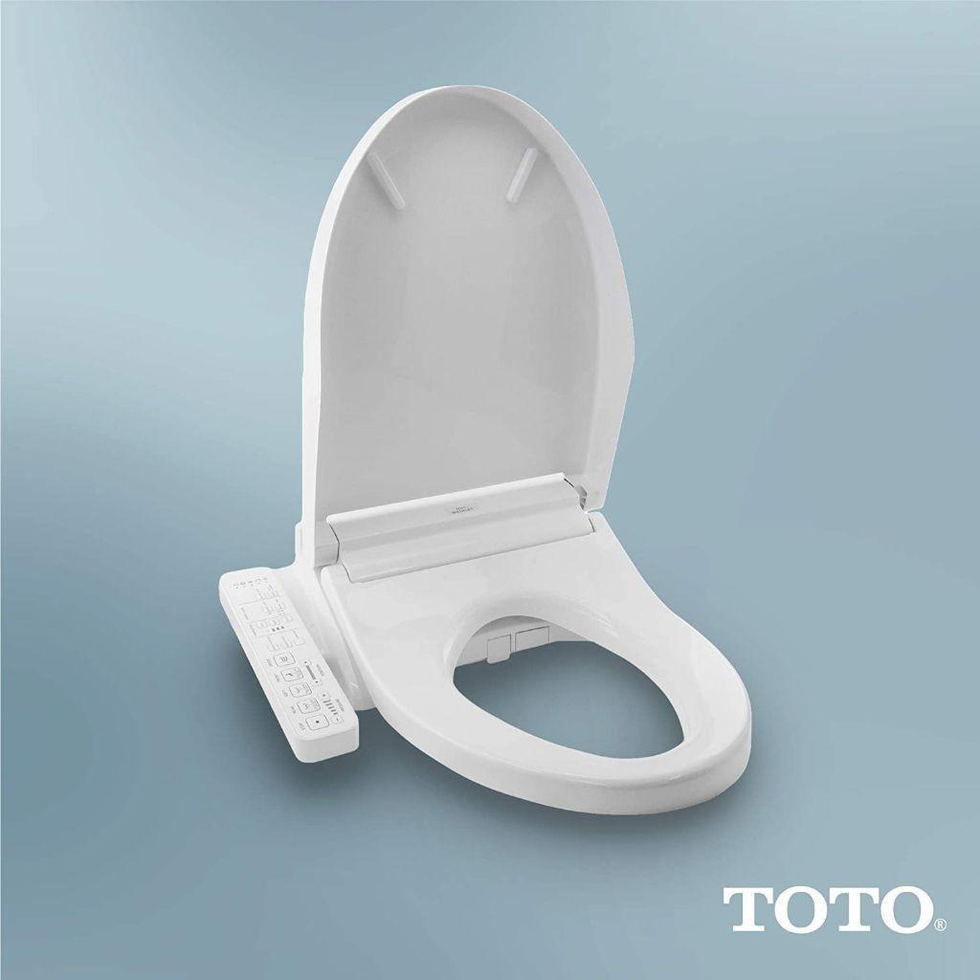 TOTO C2 Washlet Cotton White Electronic Elongated Toilet Bidet Seat