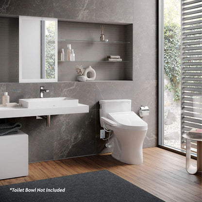 TOTO C2 Washlet Cotton White Electronic Elongated Toilet Bidet Seat