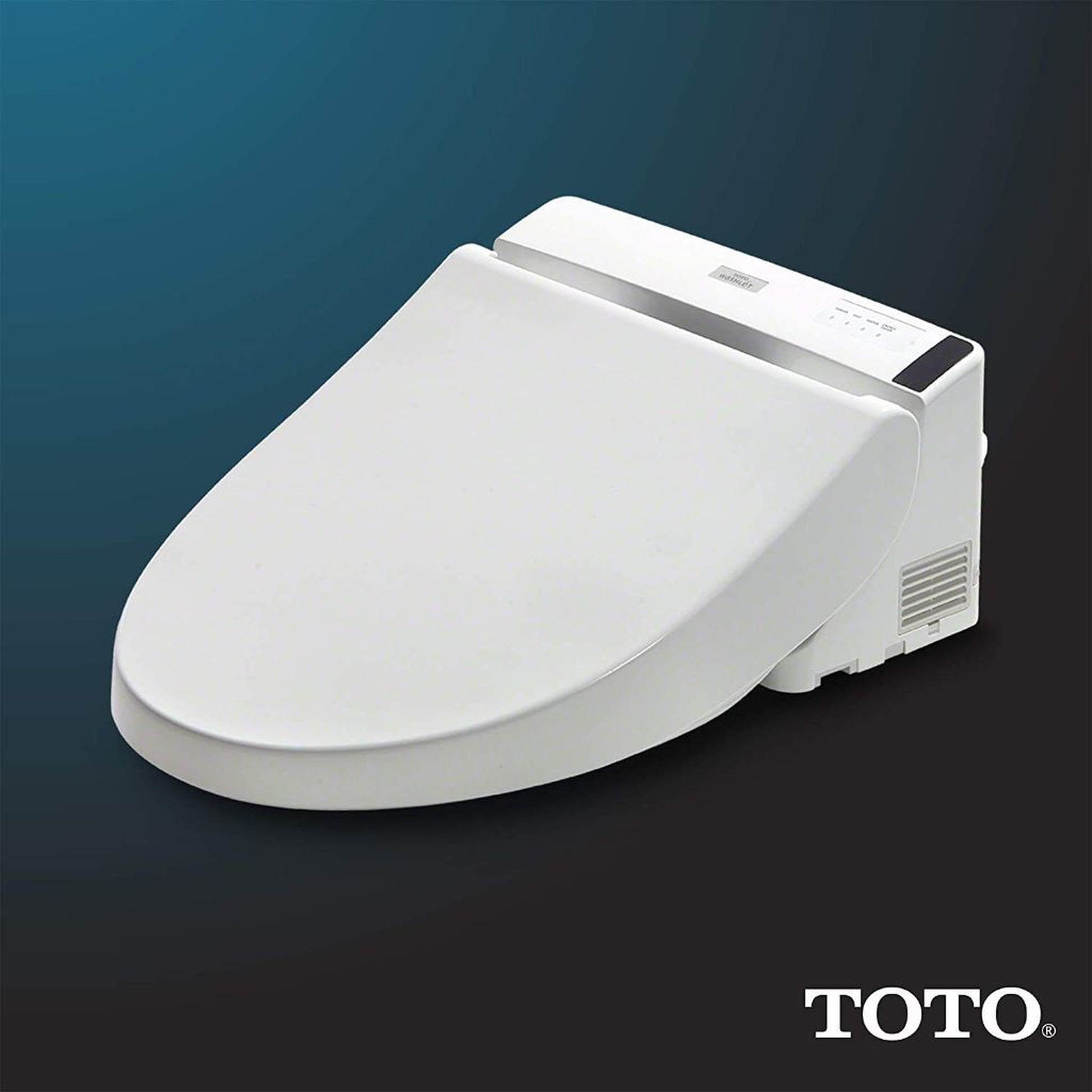 TOTO C200 Washlet Cotton White Electronic Round Toilet Bidet Seat