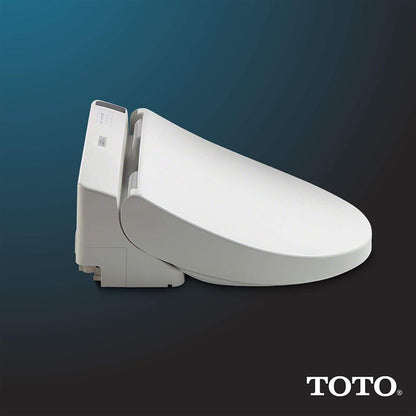 TOTO C200 Washlet Cotton White Electronic Round Toilet Bidet Seat