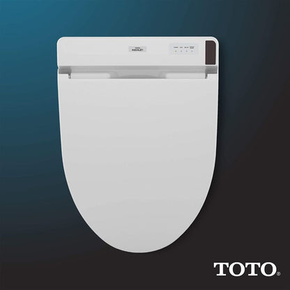 TOTO C200 Washlet Cotton White Electronic Round Toilet Bidet Seat