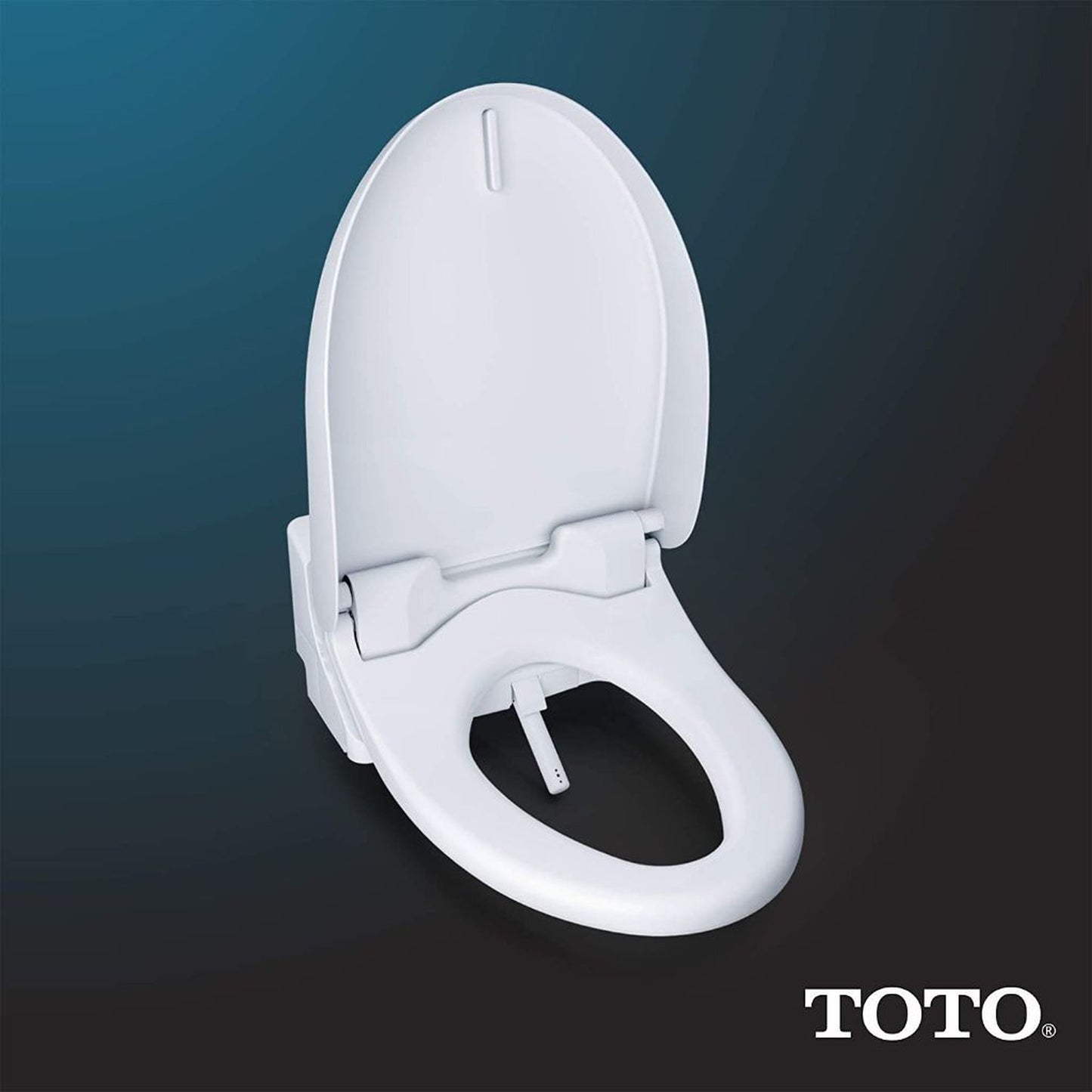 TOTO C200 Washlet Cotton White Electronic Round Toilet Bidet Seat