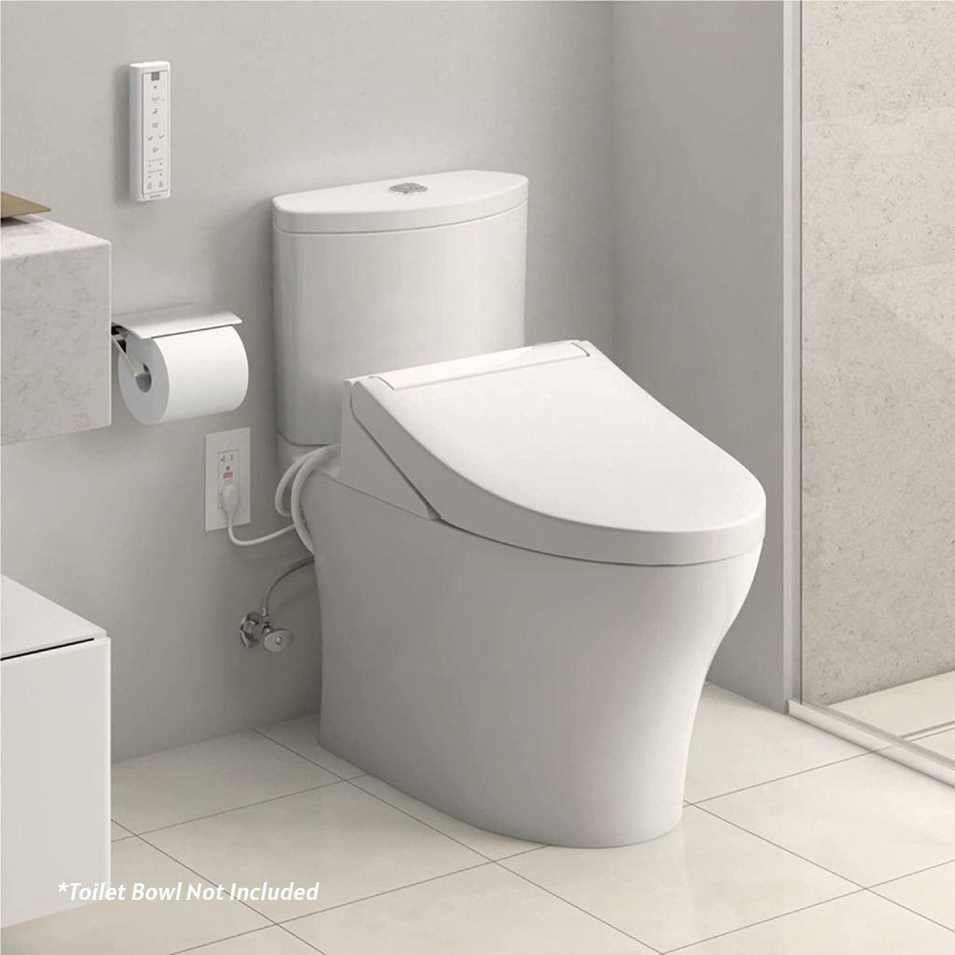 TOTO C5 Washlet+ Cotton White Electronic Elongated Toilet Bidet Seat