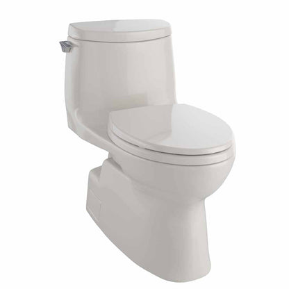 TOTO Carlyle II Bone One-Piece 1 GPF Elongated Toilet With SoftClose Seat