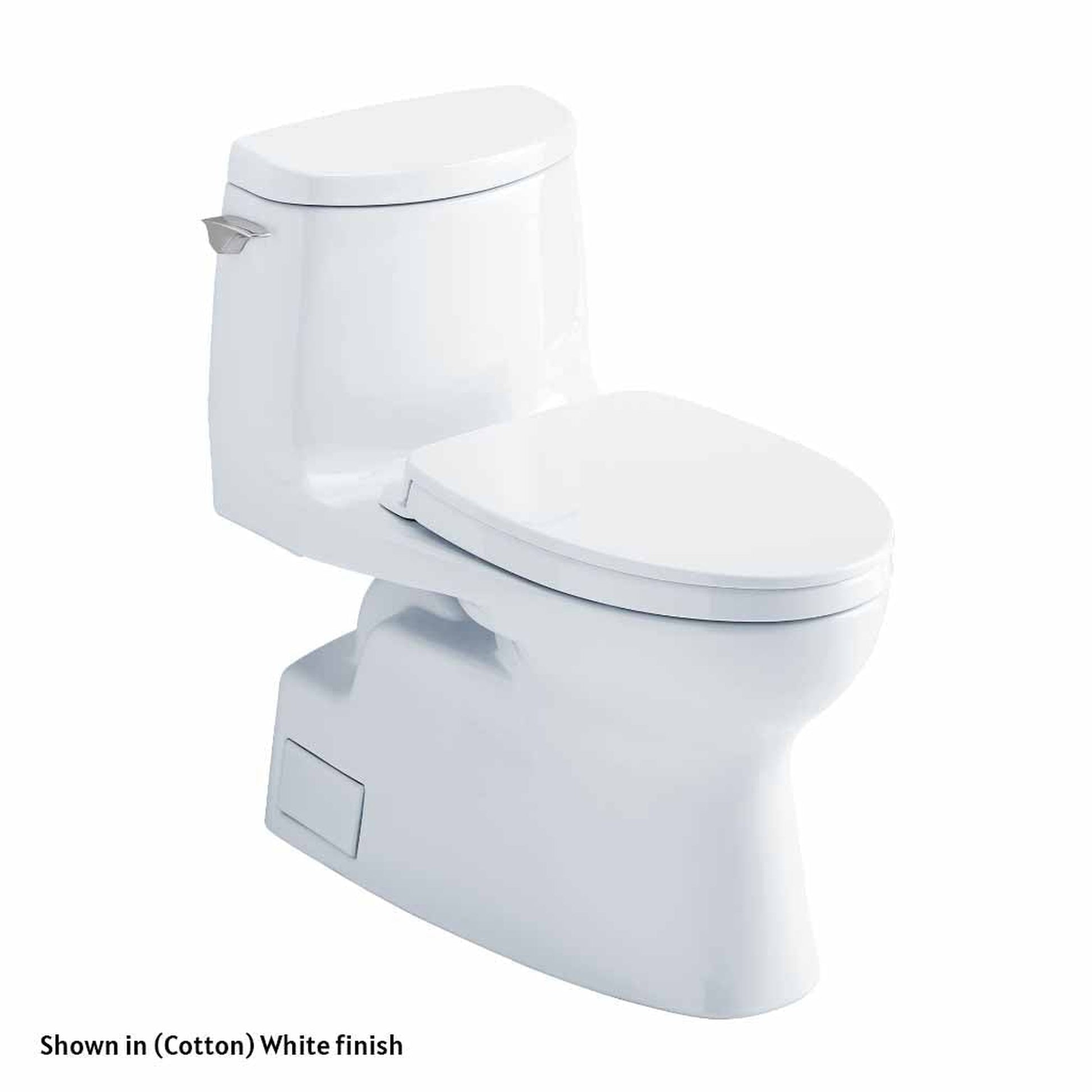 TOTO Carlyle II Colonial White One-Piece 1 GPF Elongated Toilet With WASHLET+ Connection - SoftClose Seat Included