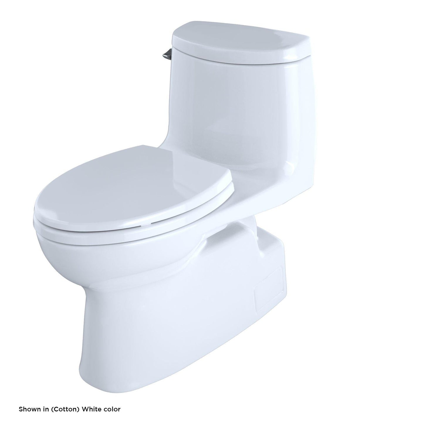 TOTO Carlyle II Colonial White One-Piece 1.28 GPF Elongated Toilet With WASHLET+ Connection - SoftClose Seat Included