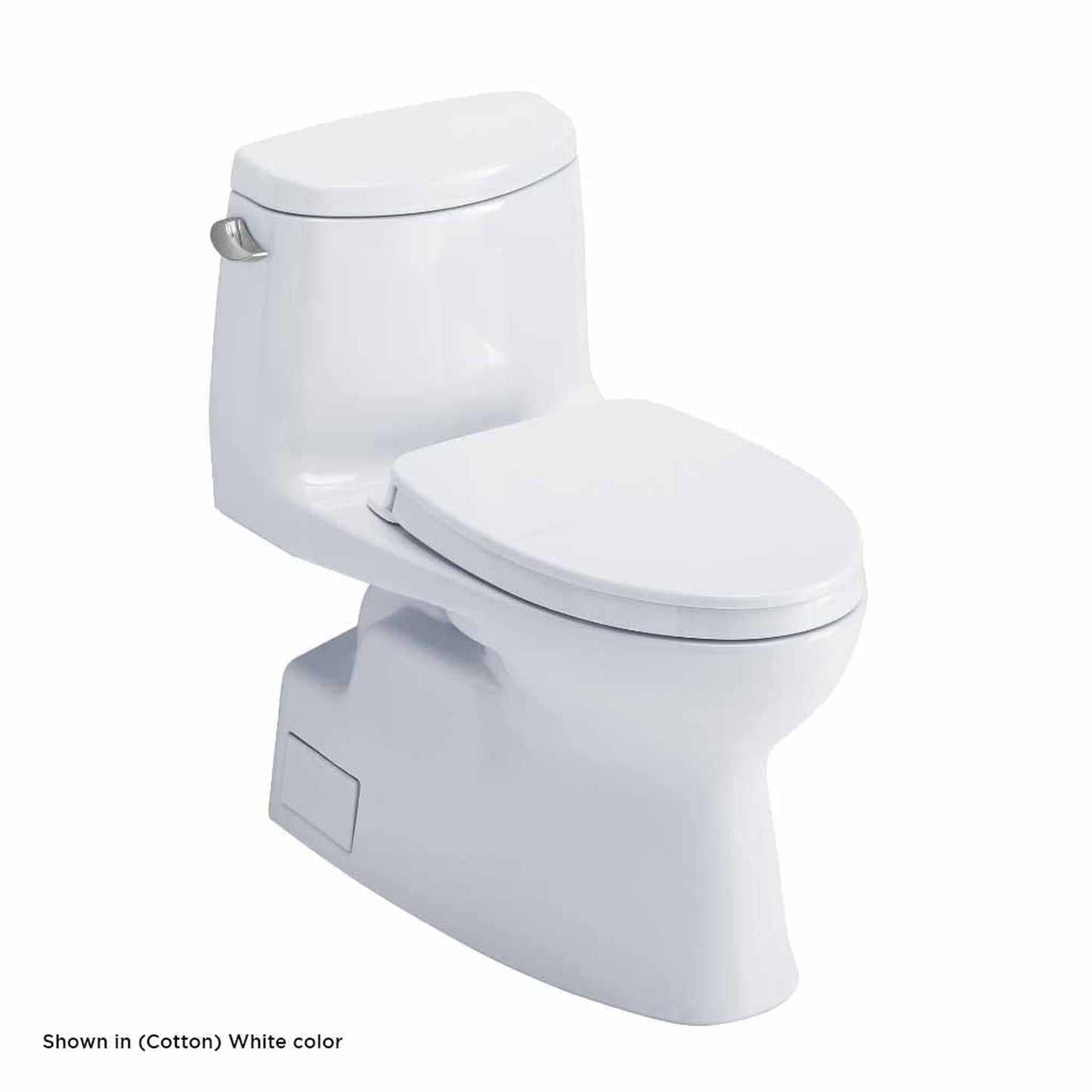 TOTO Carlyle II Colonial White One-Piece 1.28 GPF Elongated Toilet With WASHLET+ Connection - SoftClose Seat Included