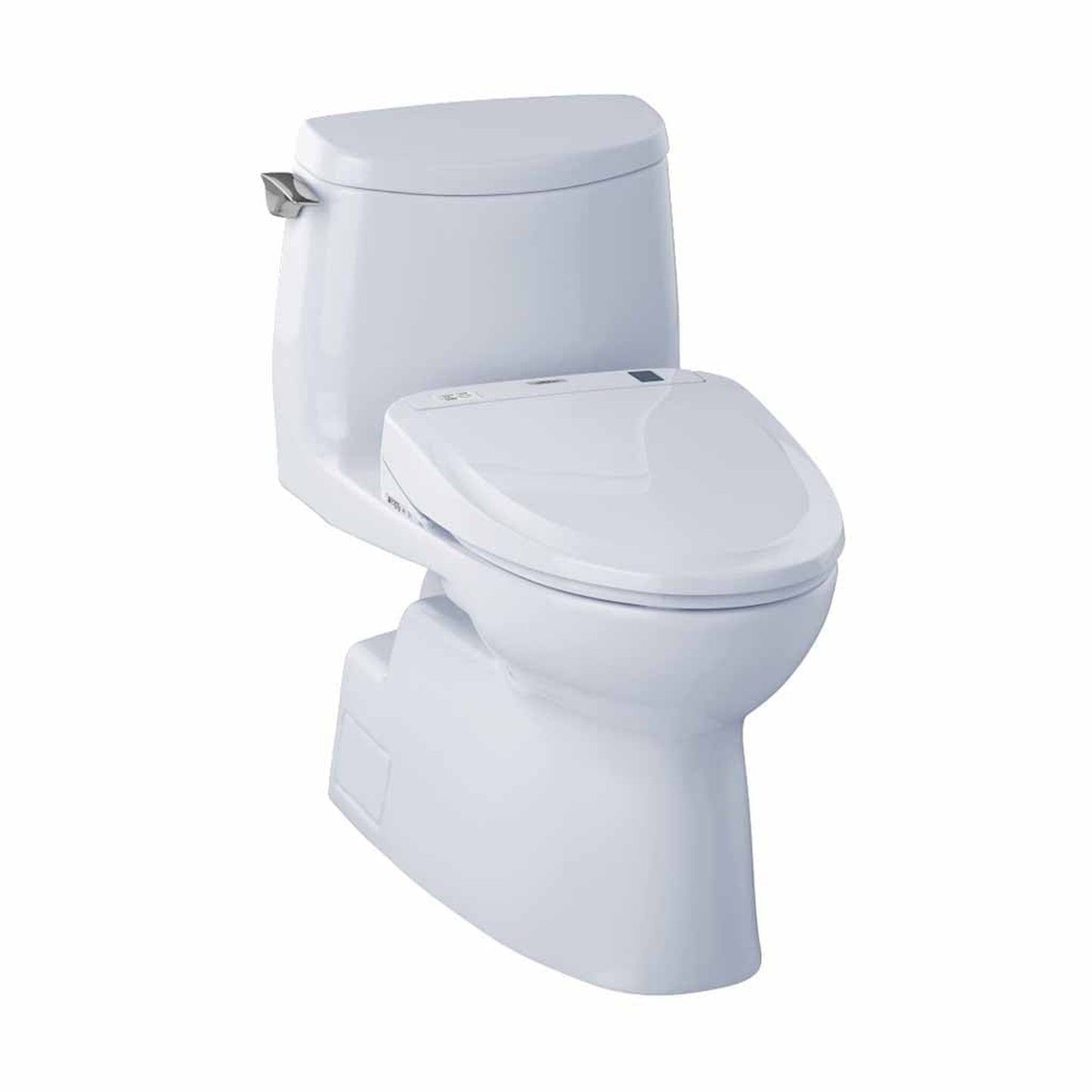 TOTO Carlyle II Cotton White 1 GPF One-Piece Elongated Toilet With WASHLET+ S300E