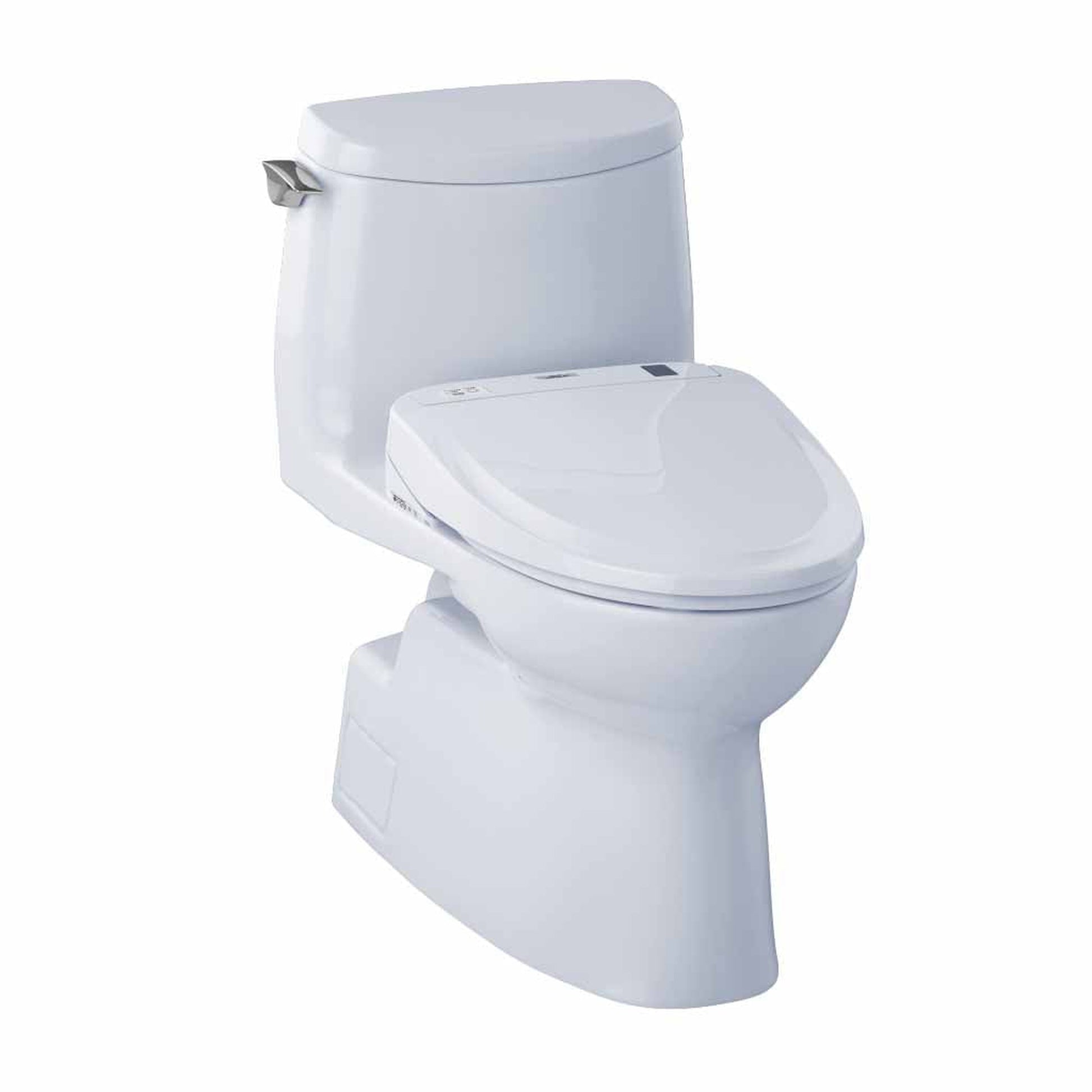 TOTO Carlyle II Cotton White 1 GPF One-Piece Elongated Toilet With WASHLET+ S350E