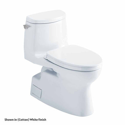 TOTO Carlyle II Cotton White One-Piece 1 GPF Elongated Toilet With WASHLET+ Connection - SoftClose Seat Included (Left Hand Lever)