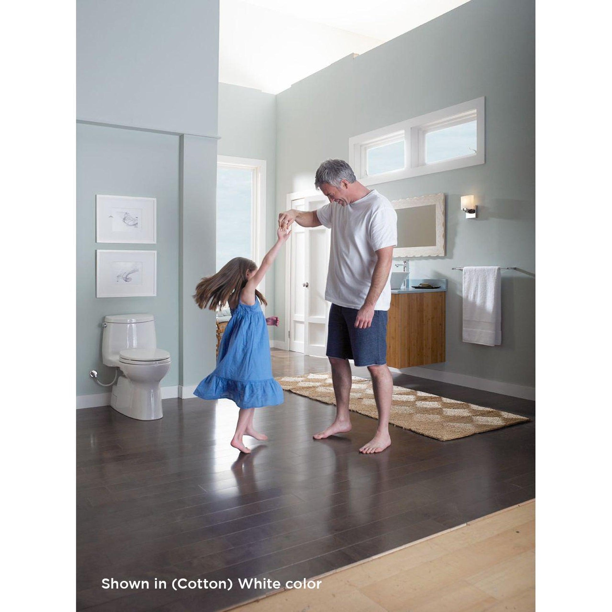 TOTO Carlyle II Ebony One-Piece 1.28 GPF Elongated Toilet With WASHLET+ Connection - SoftClose Seat Included