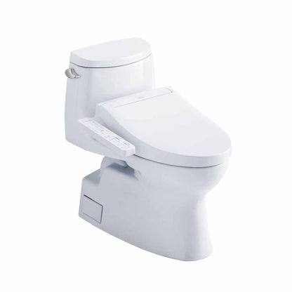 TOTO Carolina II Cotton White 1.28 GPF One-Piece Elongated Toilet With WASHLET+ C2