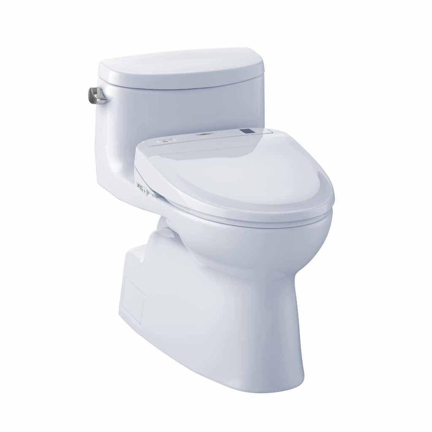 TOTO Carolina II Cotton White 1.28 GPF One-Piece Elongated Toilet With WASHLET+ S350E