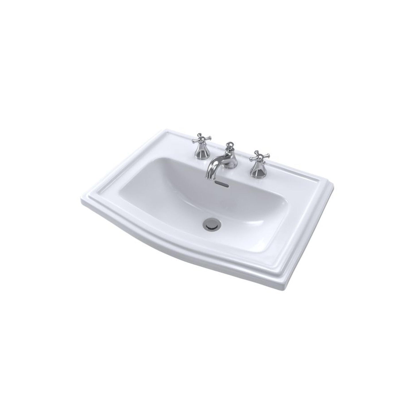 TOTO Clayton 1-Hole Self Rim Lavatory Cotton