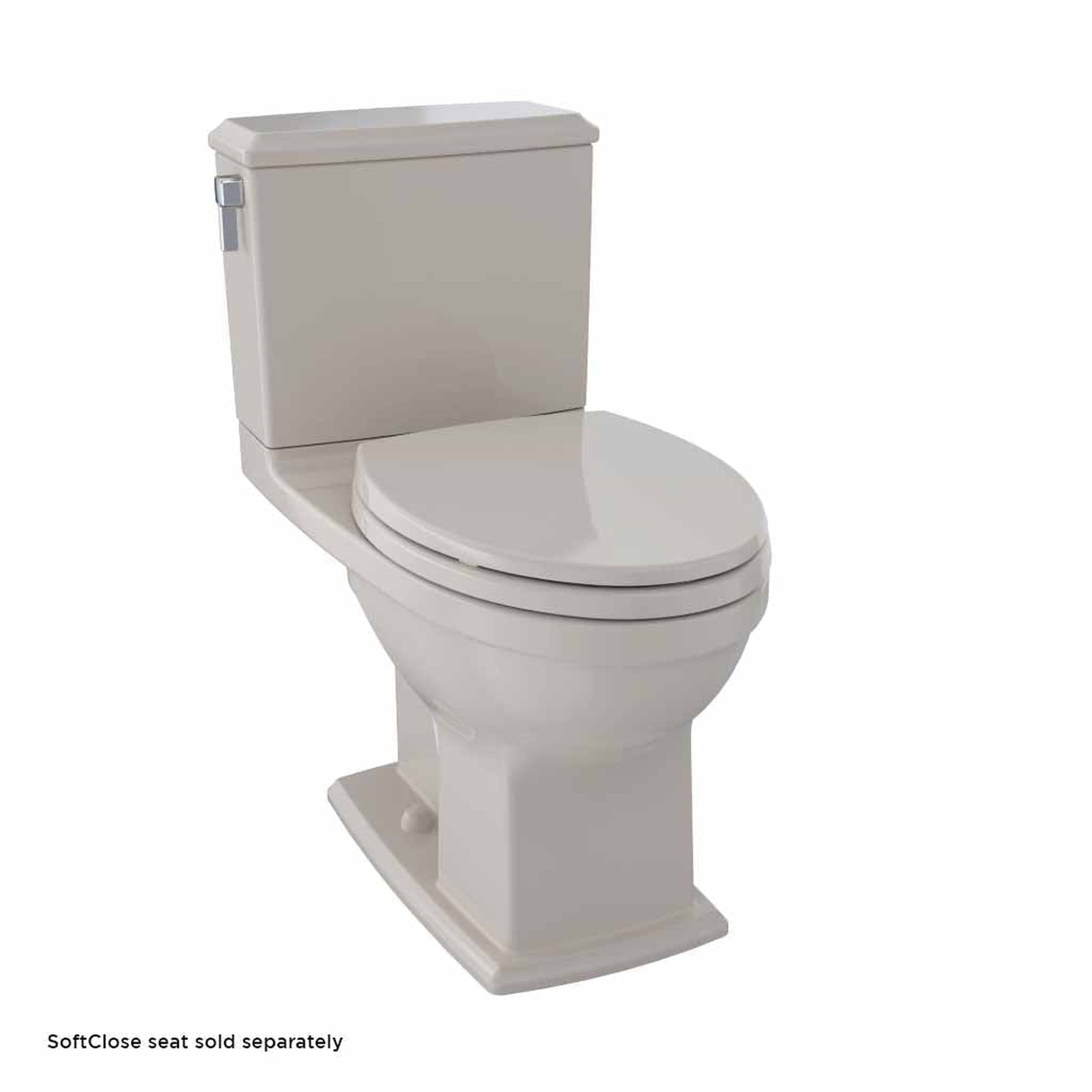 TOTO Connelly Bone 1.28 GPF and 0.9 GPF Dual-Flush Two-Piece Elongated Toilet Bowl