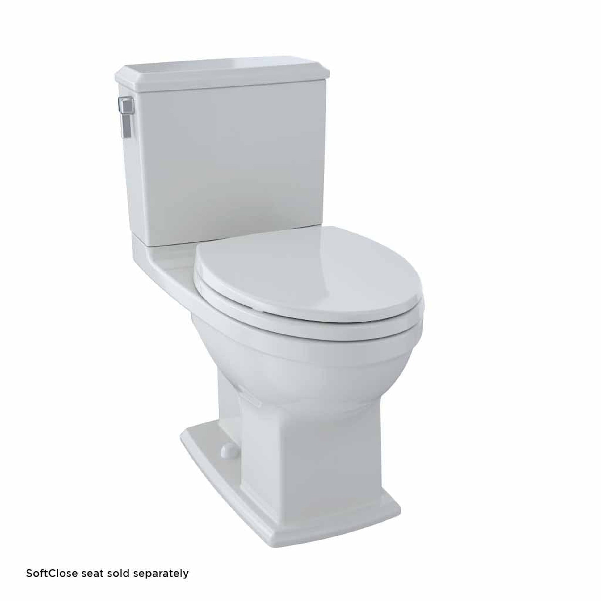 TOTO Connelly Colonial White 1.28 GPF and 0.9 GPF Dual-Flush Two-Piece Elongated Toilet Bowl