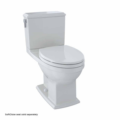 TOTO Connelly Colonial White 1.28 GPF and 0.9 GPF Dual-Flush Two-Piece Elongated Toilet Bowl
