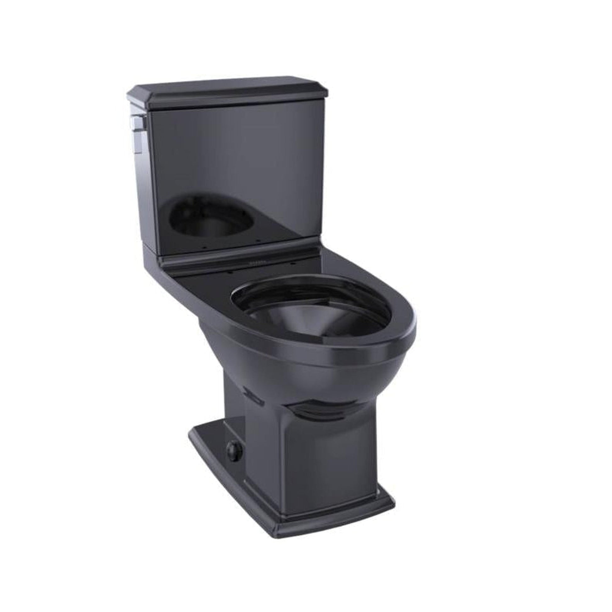 TOTO Connelly Ebony 1.28 GPF and 0.9 GPF Dual-Flush Two-Piece Elongated Toilet Bowl