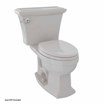 TOTO Eco Clayton Sedona Beige Two-Piece 1.28 GPF Elongated Toilet