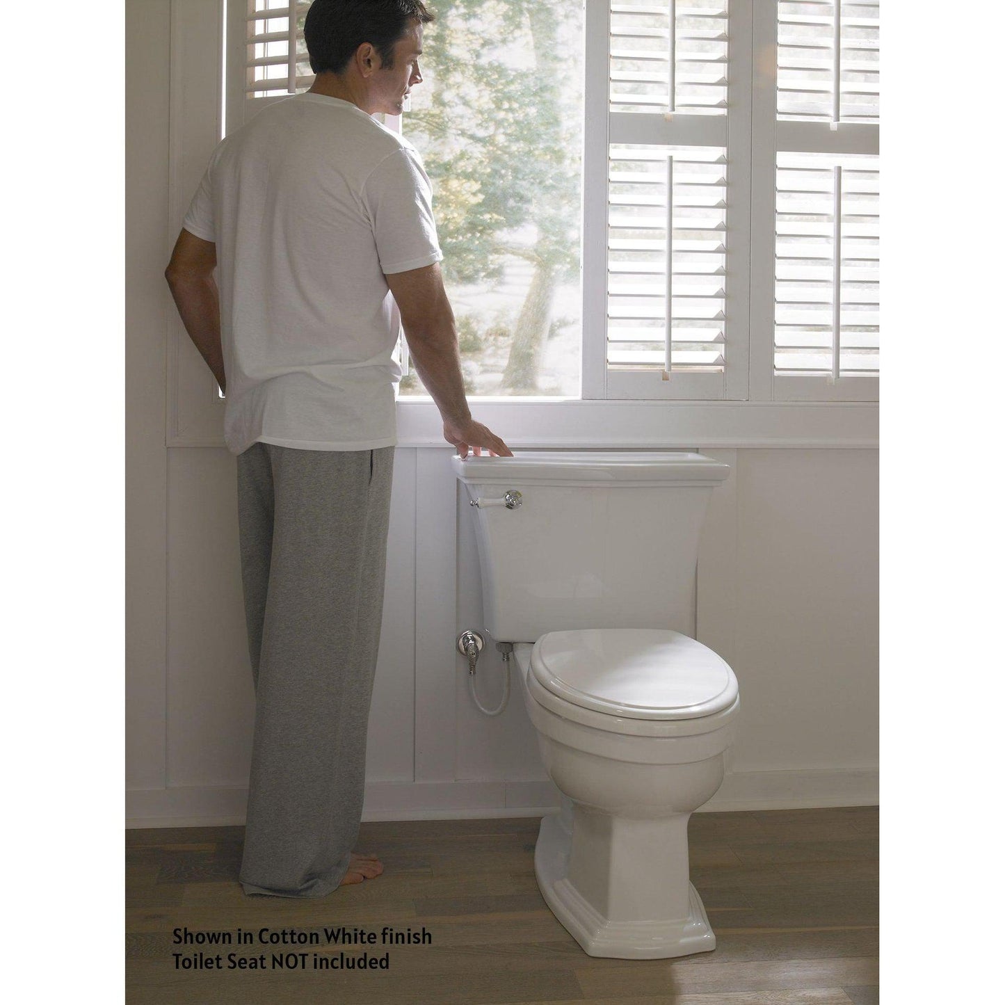 TOTO Eco Clayton Sedona Beige Two-Piece 1.28 GPF Elongated Toilet