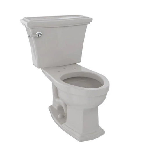 TOTO Eco Clayton Sedona Beige Two-Piece 1.28 GPF Elongated Toilet